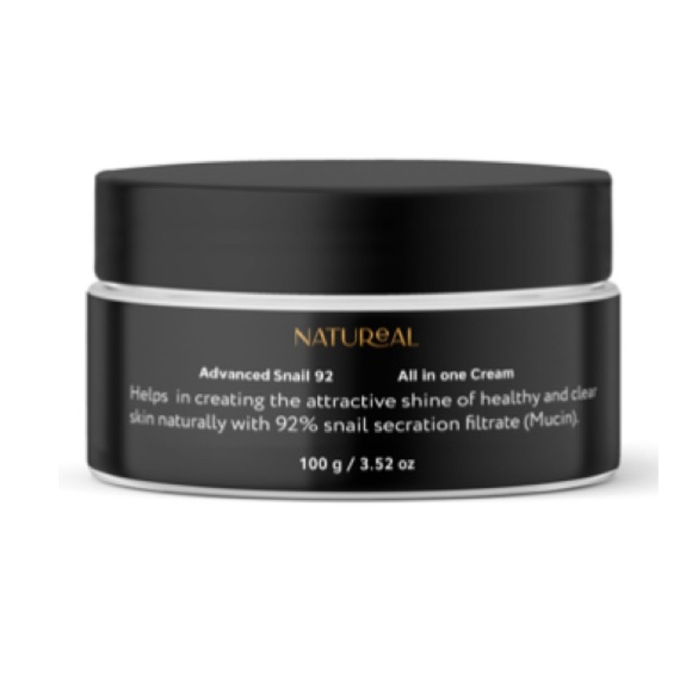 Snail Mucin Face Cream - Black
